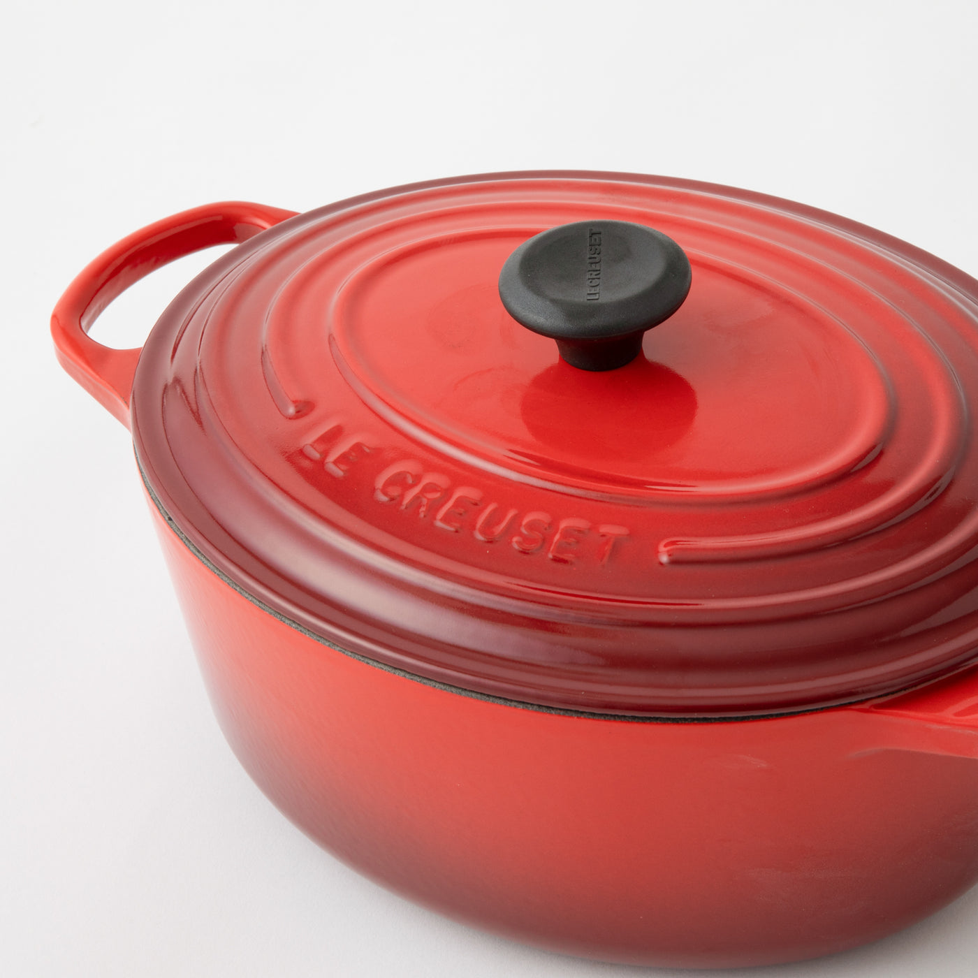 LE CREUSET(ル・クルーゼ) ココット・オーバル 25cm オレンジ