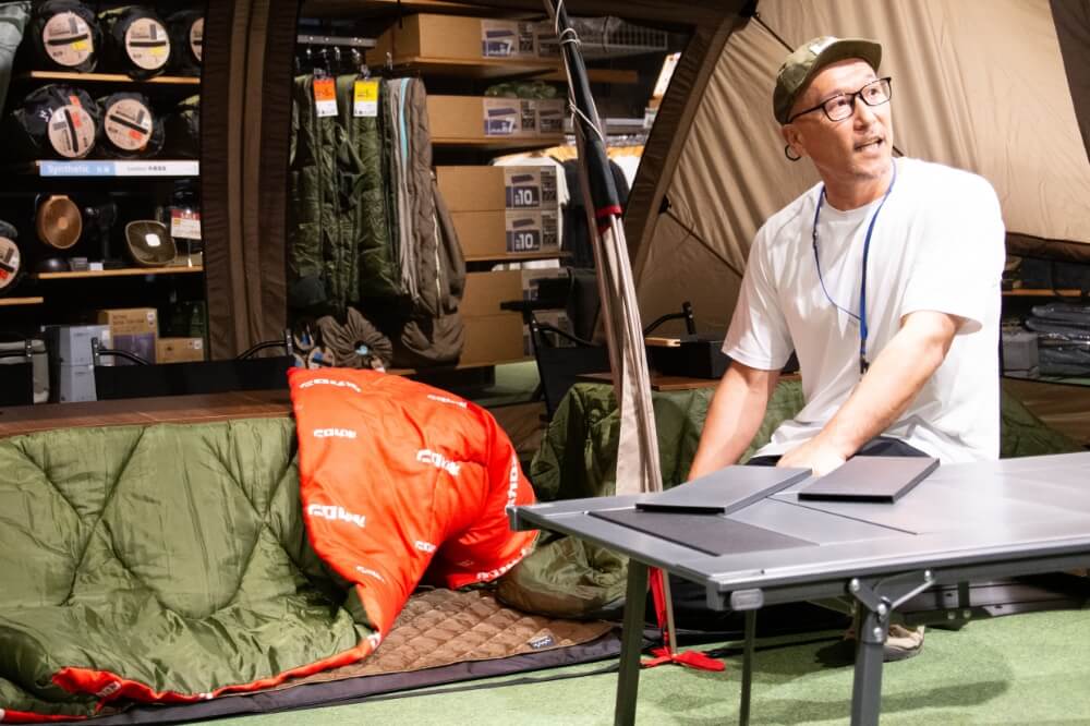 Alpen Outdoors限定商品『アルミユニットテーブル110スペシャル』や