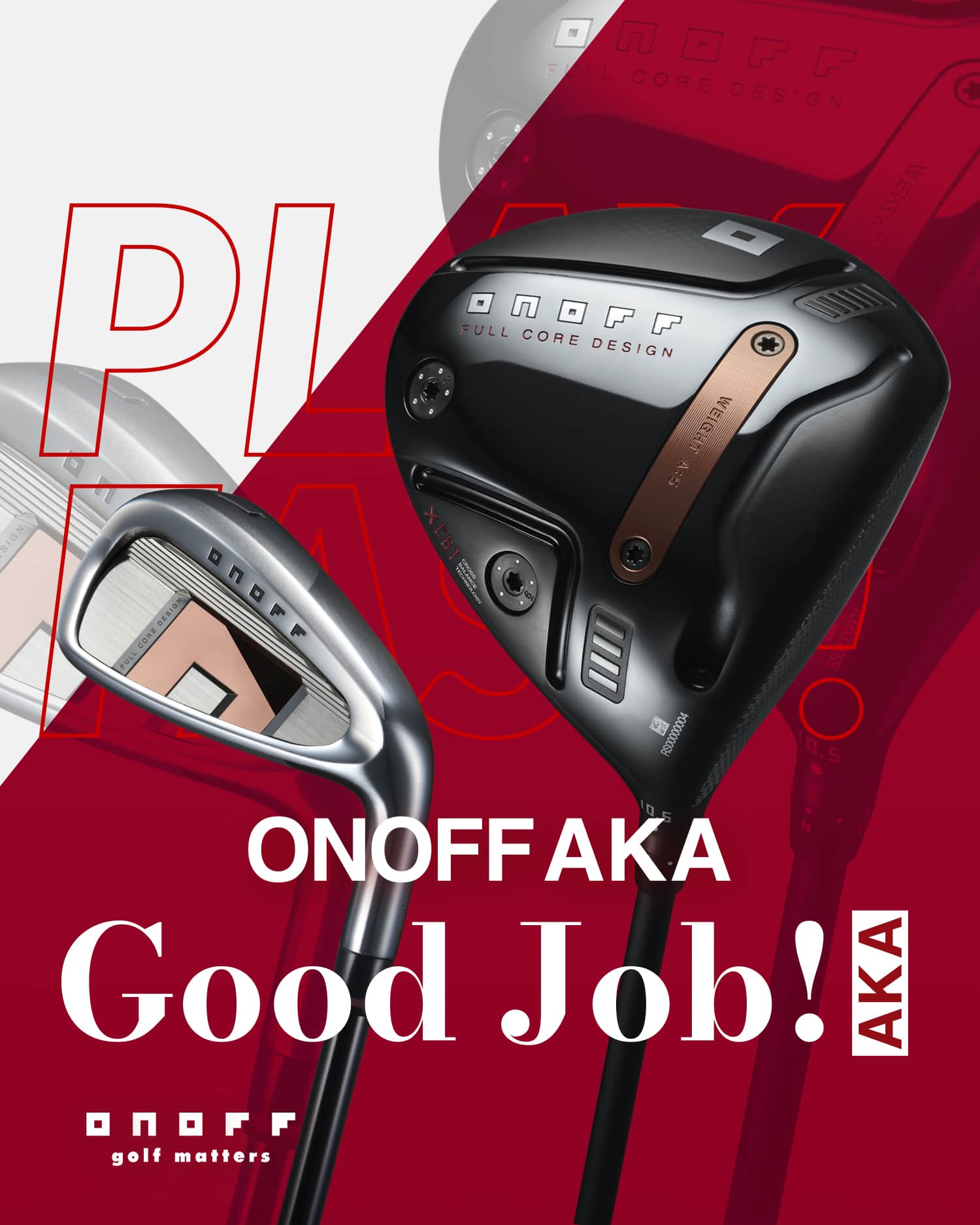 オノフ「ONOFF AKA」Newモデル登場！スライスに悩むゴルファーのための