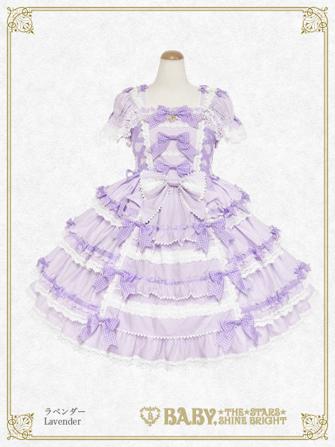 ベイビーザスターズシャインブライト ローズフルールエプロン