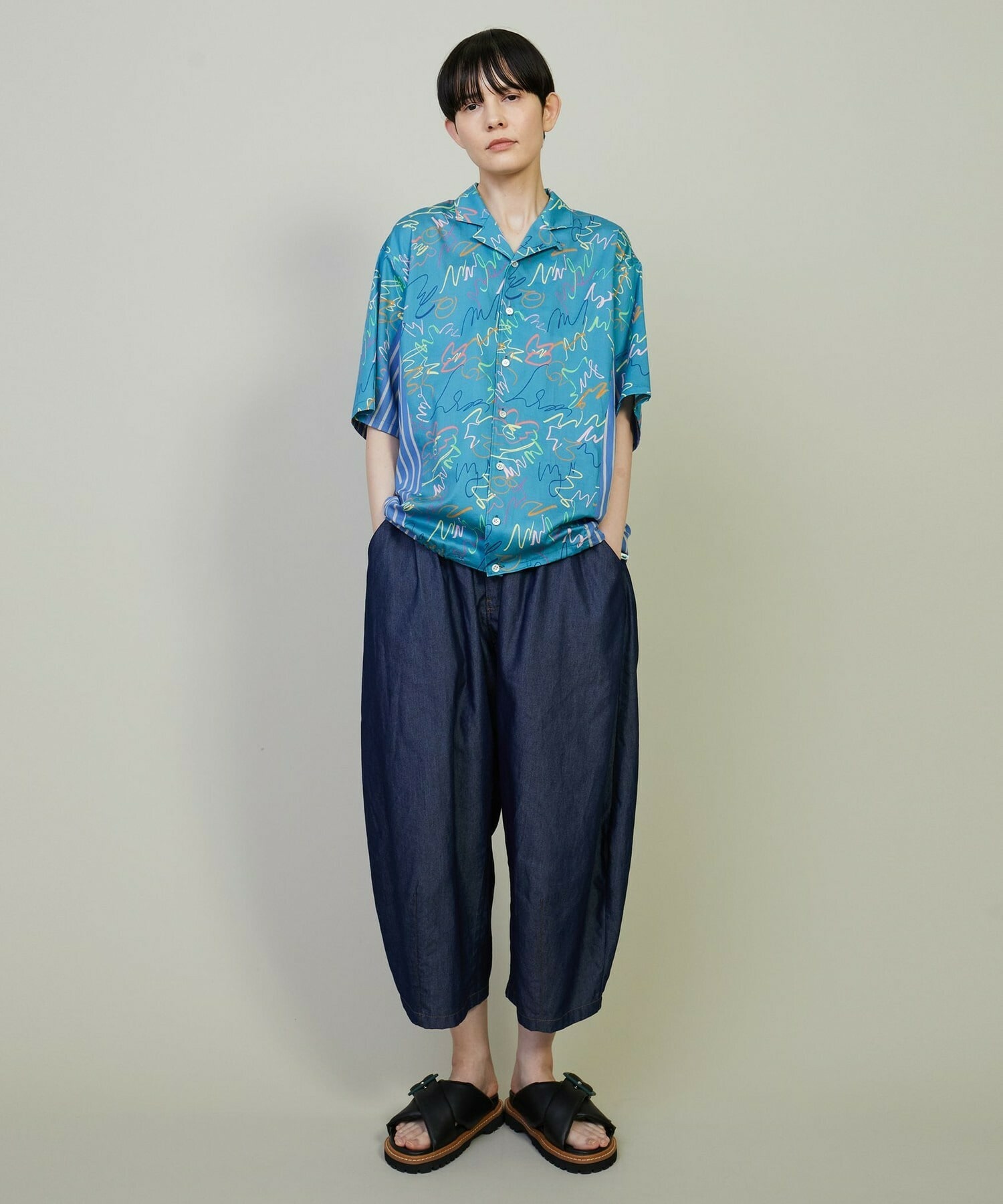 クールデニム サルエルパンツ｜BIGI online store - ビギ オンラインストア