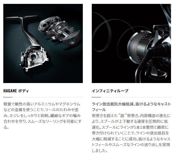 シマノ スピニングリール 22ステラ C2500S: リール｜釣具の通販なら