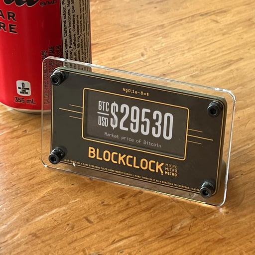 BLOCKCLOCK® micro – Coinkite Store
