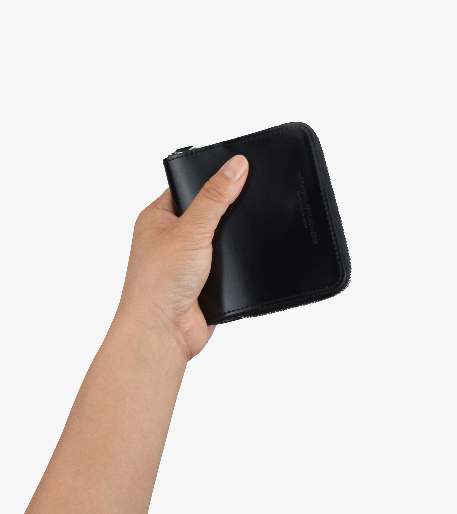 CORDOVAN ZIPPED COMPACT WALLET2 / THE WARMTHCRAFTS-MANUFACTURE