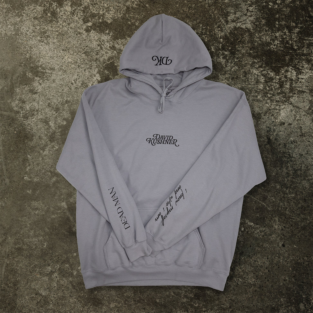 Dead Man Hoodie Grey Mirage - David Kushner Official Store