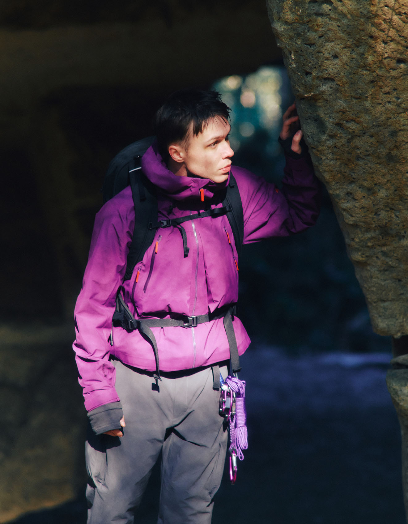 ゴアテックスシェルジャケット デサントオルテラインエイティワン