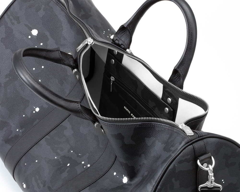 GENTIL BANDIT ボストンバッグ ブラックカモ|GENTIL BANDIT 公式