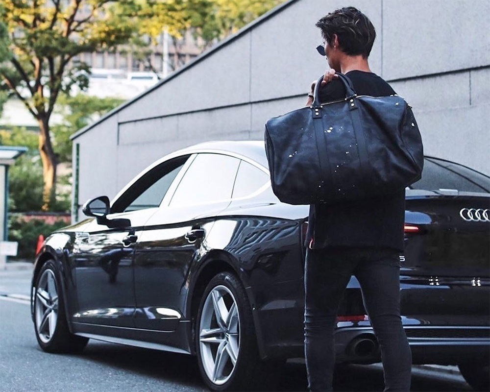 GENTIL BANDIT ボストンバッグ ブラックカモ|GENTIL BANDIT 公式