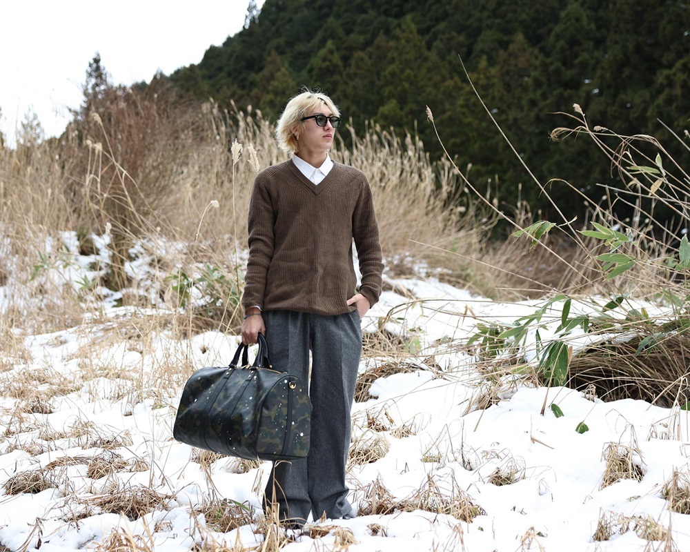 GENTIL BANDIT ボストンバッグ カーキカモ|GENTIL BANDIT 公式