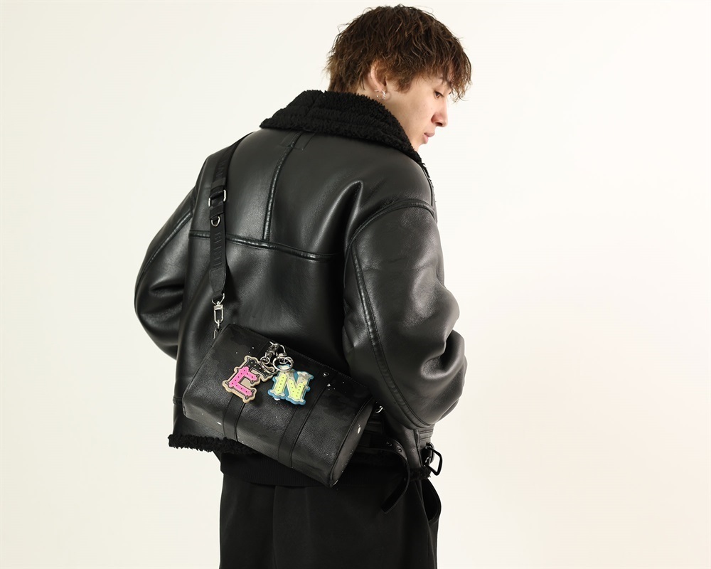 GENTIL BANDIT ミニボストンバッグ ブラックカモ|GENTIL BANDIT 公式