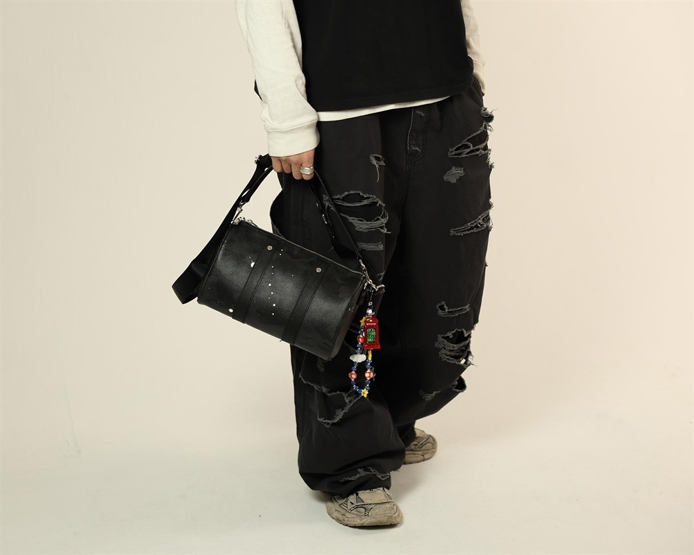 GENTIL BANDIT ミニボストンバッグ ブラックカモ|GENTIL BANDIT 公式