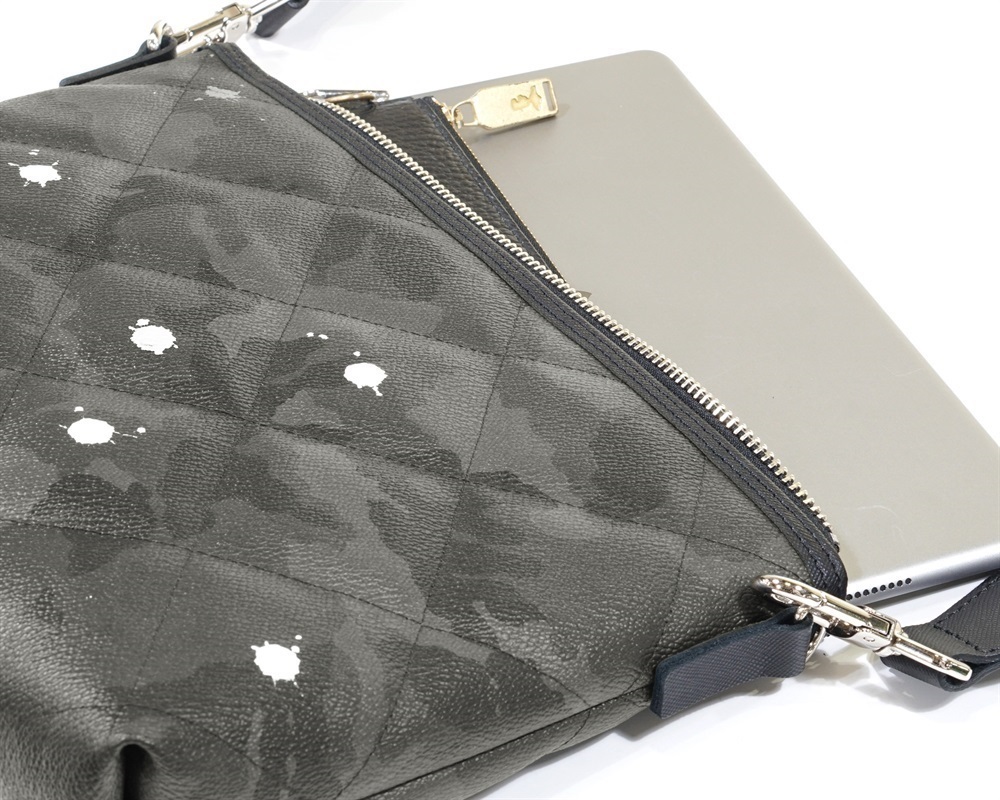 GENTIL BANDIT キルティングクロスボディ ブラックカモ|GENTIL BANDIT