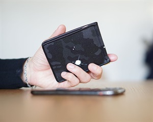 GENTIL BANDIT マネークリップウォレット ブラックカモ|GENTIL BANDIT