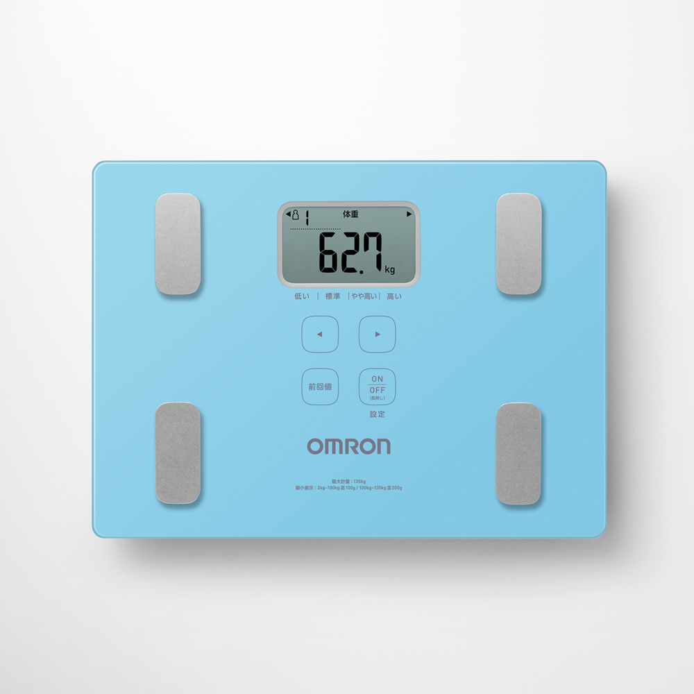 体重体組成計 HBF-235-JB カラダスキャン ブルー | オムロン ヘルス