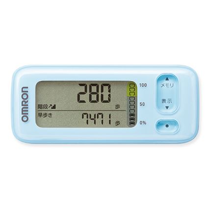 活動量計 HJA-400-W カロリスキャン ホワイト | オムロン ヘルスケアストア