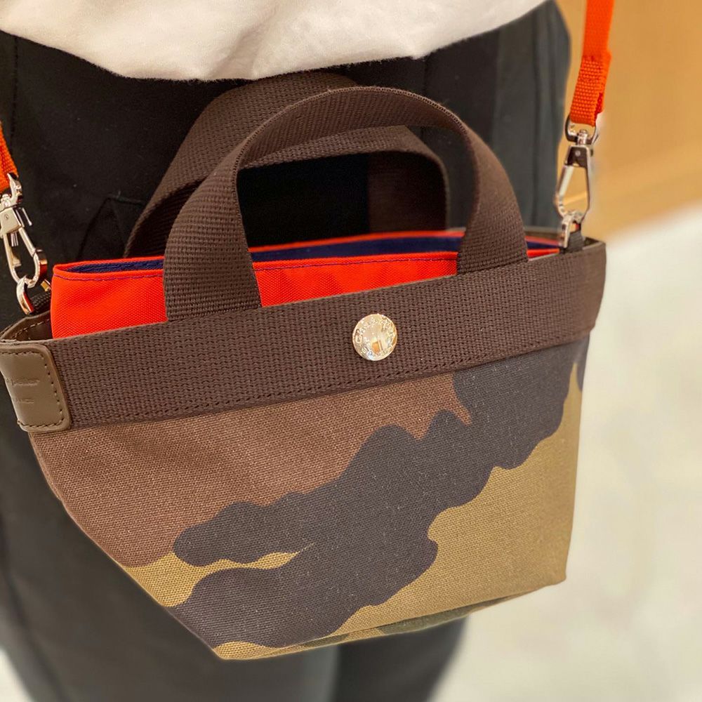 エルベシャプリエ Herve Chapelier 2700W カモフラージュ (舟型トート