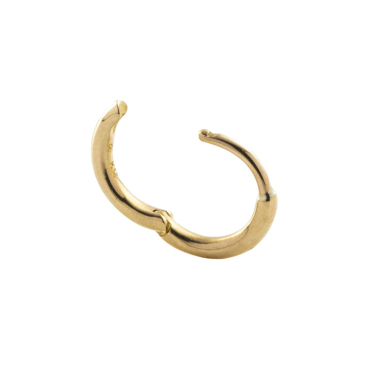 K18 MANHATTAN フープ ピアス S サイズ