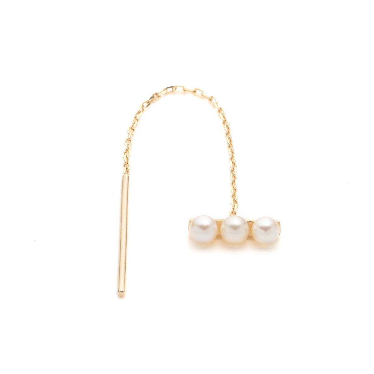 アコヤパール チェーンピアス