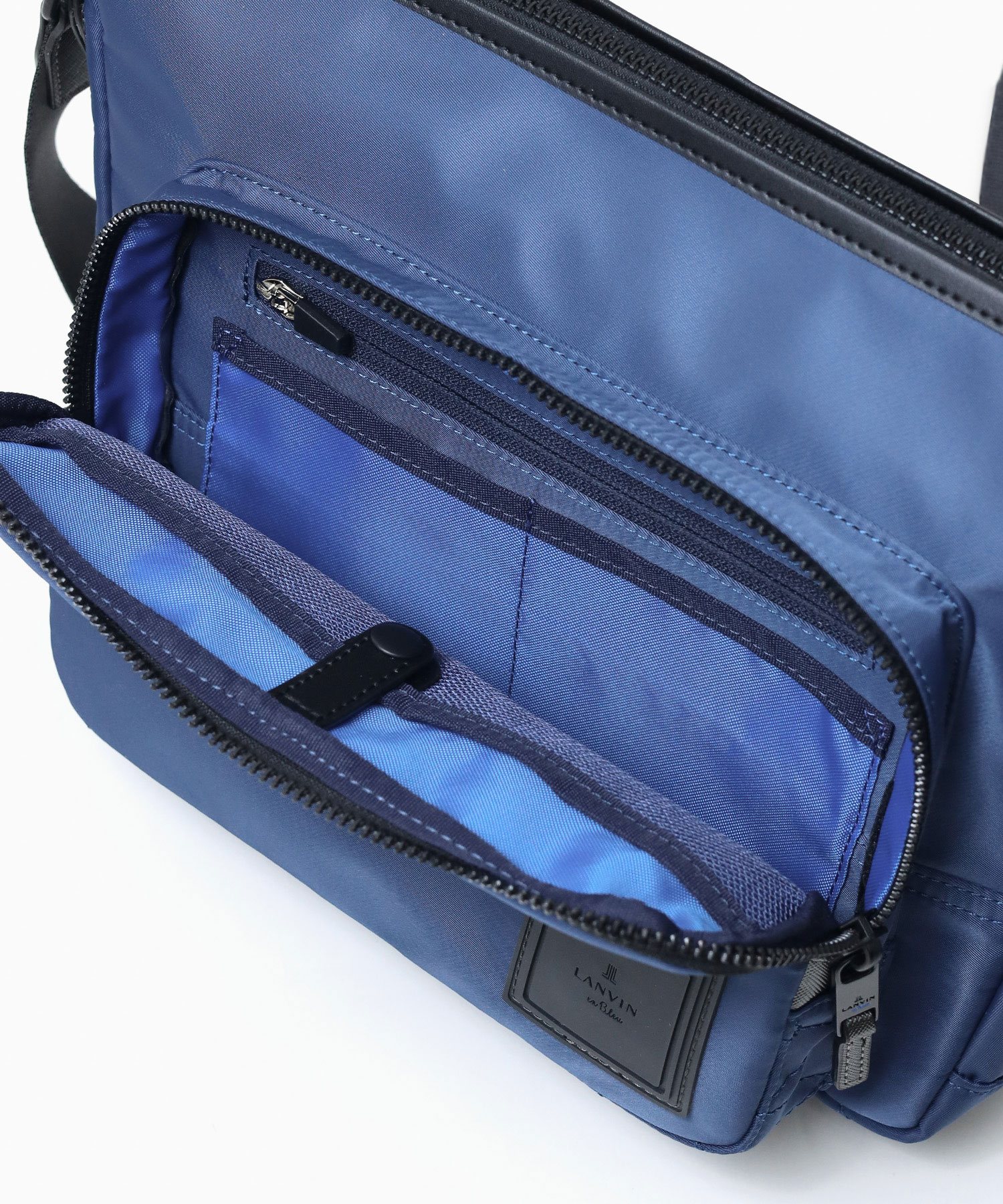 LANVIN en Bleu / ランバン オン ブルー ショート ショルダーバッグ B5