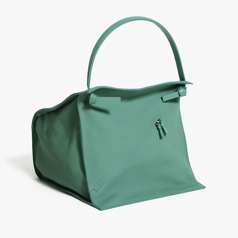 HERRIE BOX ONE HANDLE BAG / DIPLO SKY -3.COLOR- | IN ONLINE STORE