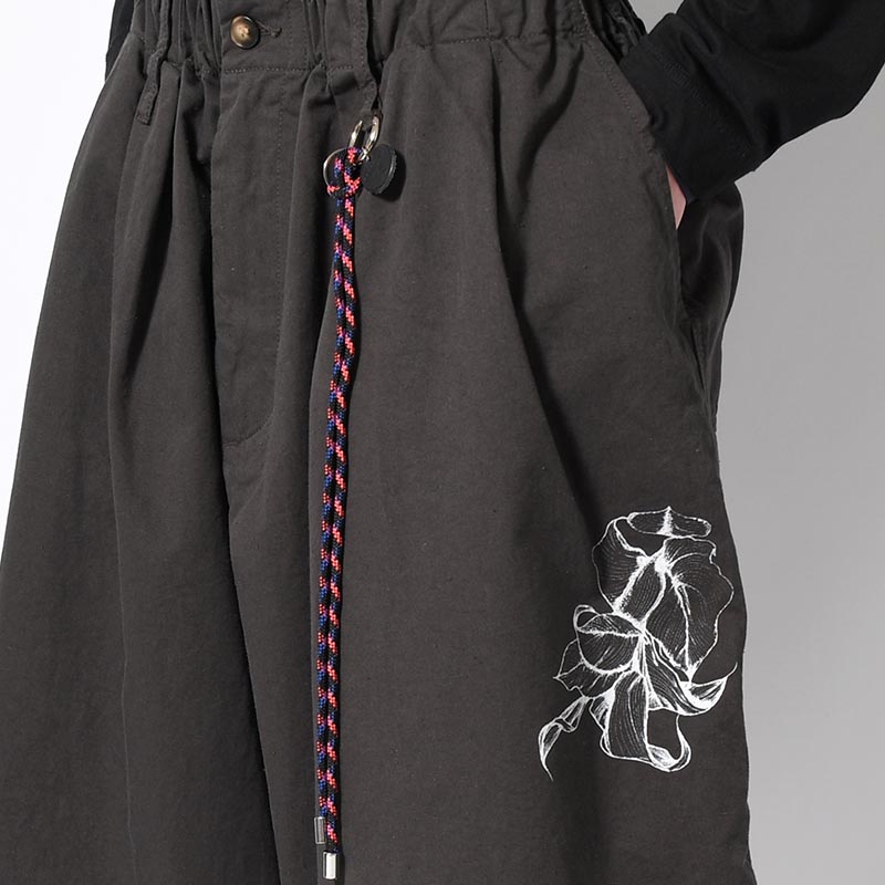 PATCHWORK BOTANICAL SHORTS -2.COLOR- | IN ONLINE STORE