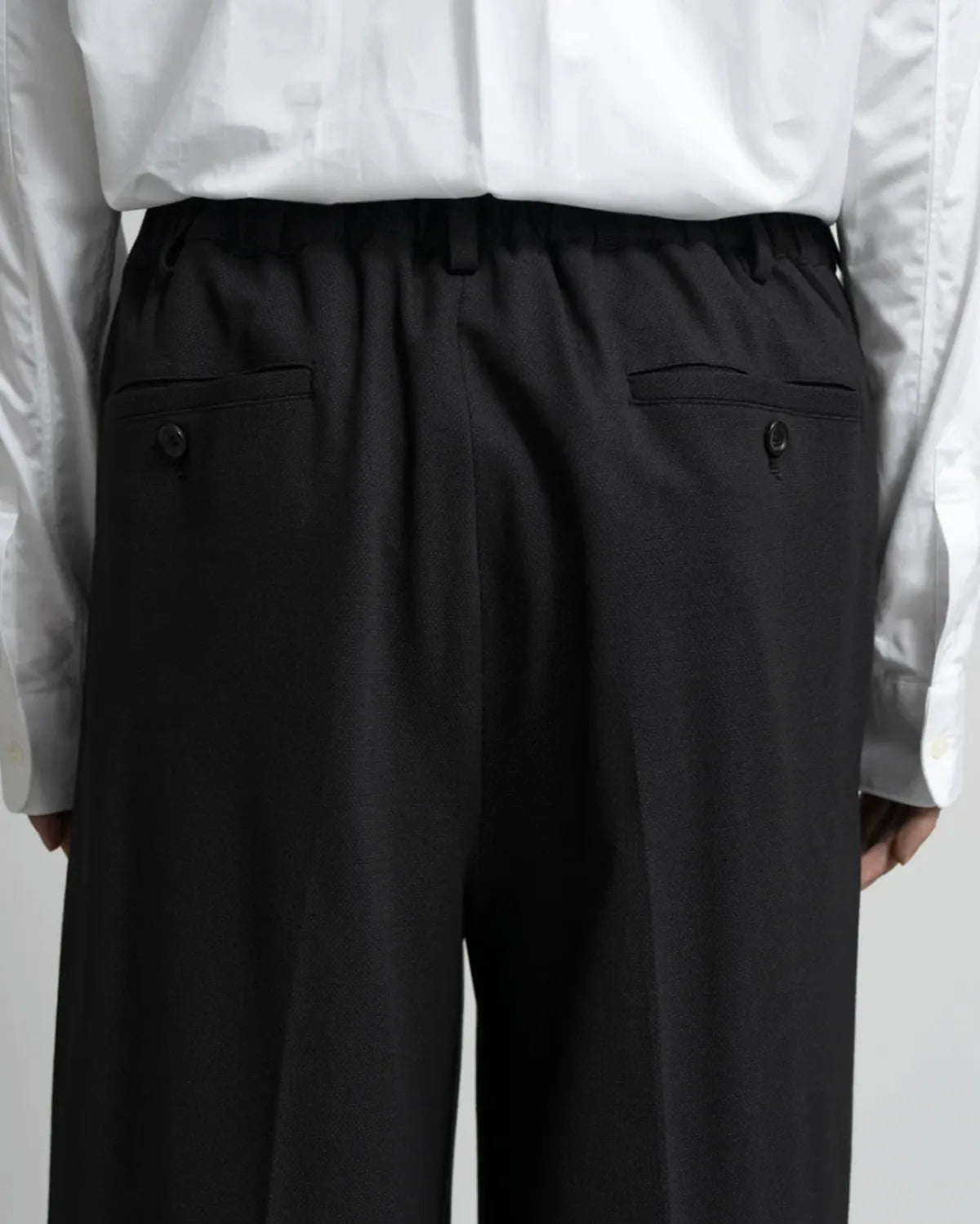 Graphpaper（グラフペーパー） / SIDOGRAS Melange Ponte Wide Slacks