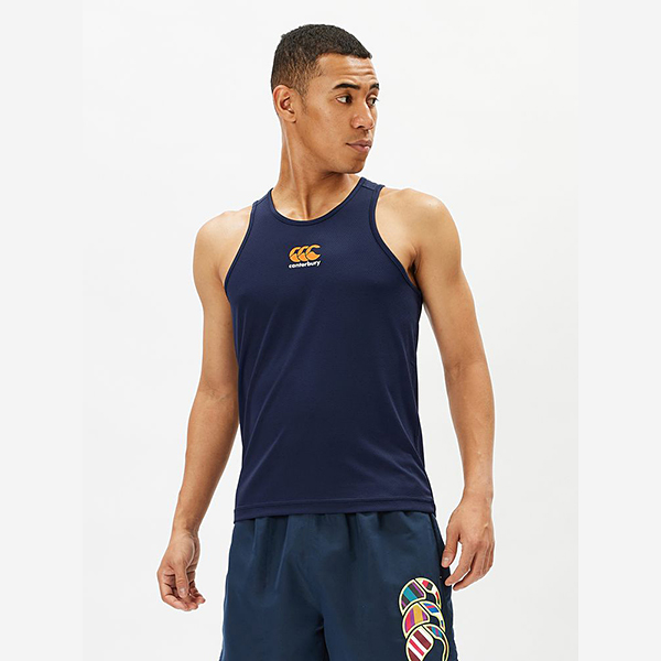 カンタベリー トレーニングタンクトップ ブラック(M nocolor