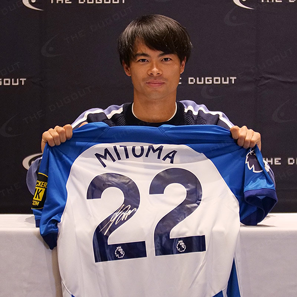 WACKO MARIA WOOL CREW NECK SWEATER三笘薫 ブライトン 直筆サイン