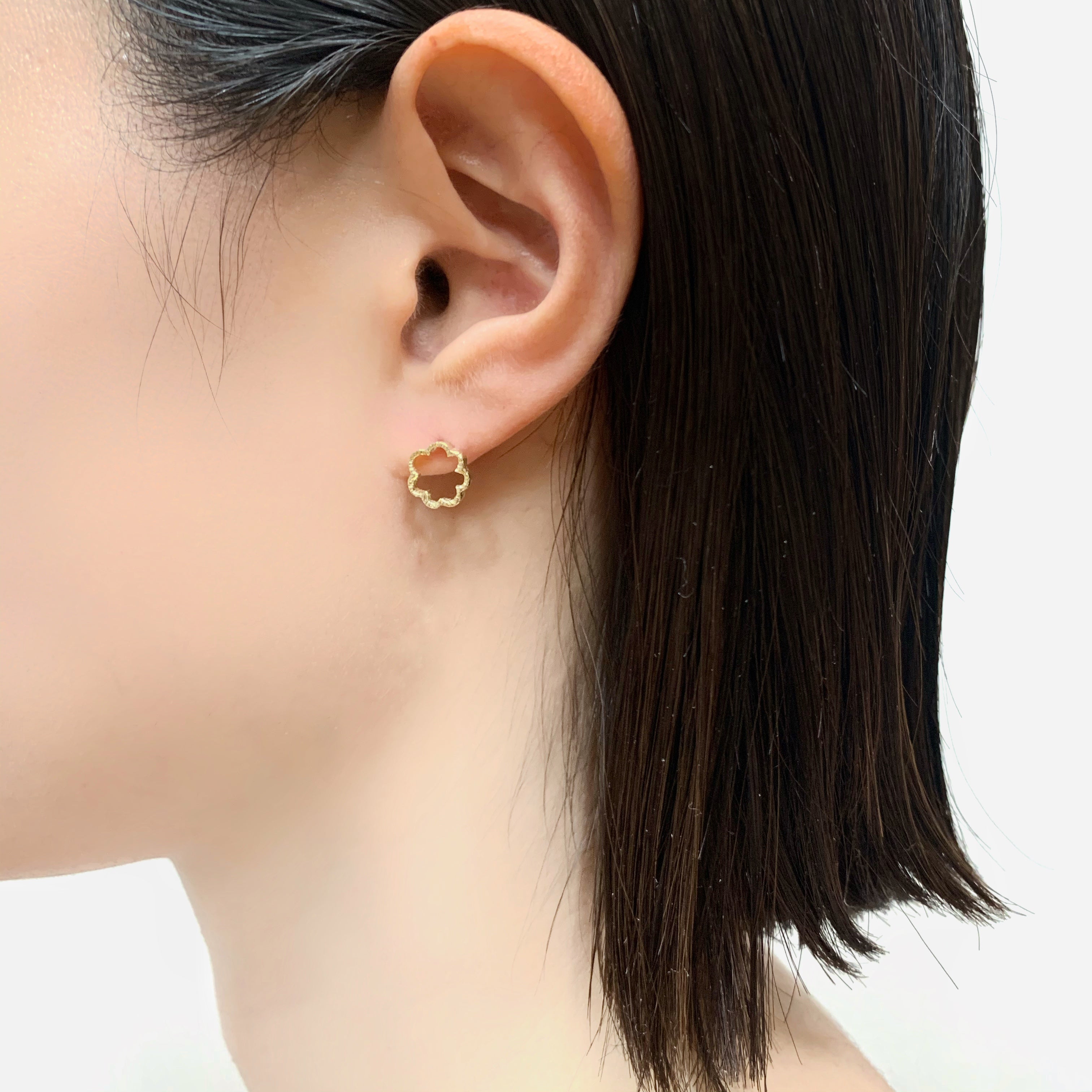 KAORU(カオル)公式｜ミモザ ピアス 18金イエローゴールド – KAORU