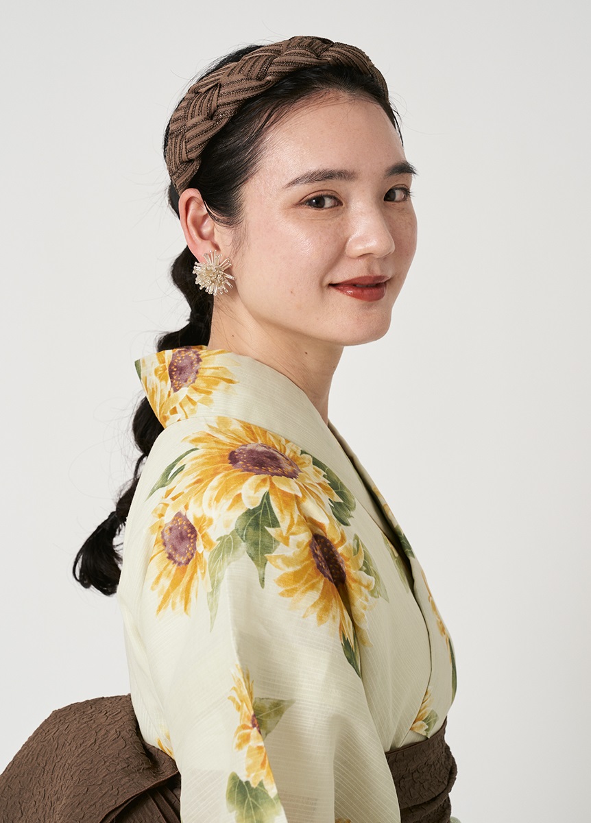 プレタ浴衣 風花 向日葵 | 浴衣 | やまとオンラインストア