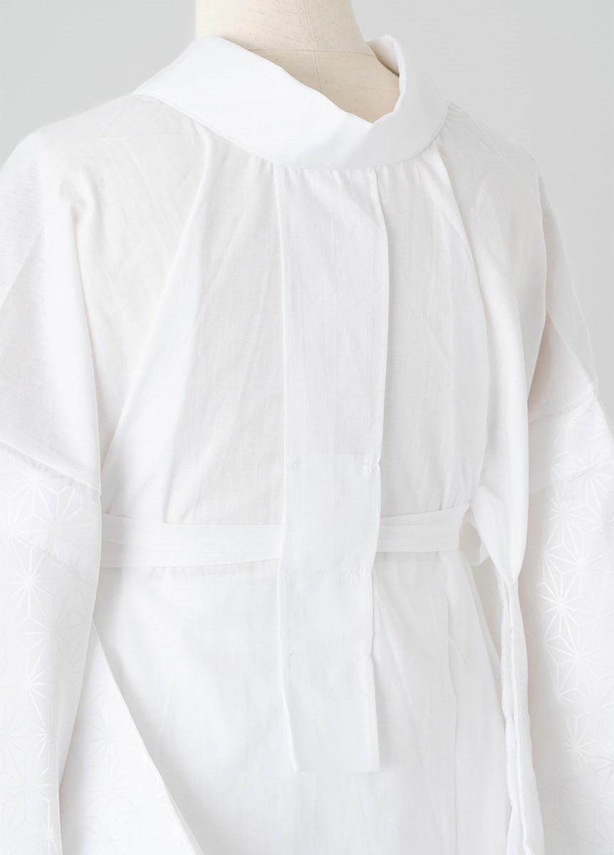 半襦袢セット（二部式長襦袢） 白 M/L | 長襦袢 / 着物インナー