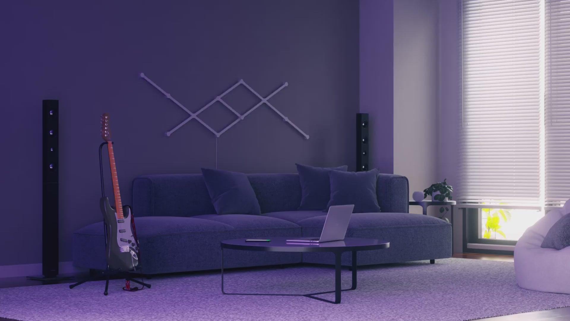 Nanoleaf Lines 60° スターターパック 9本入り スマート照明 – kitcut