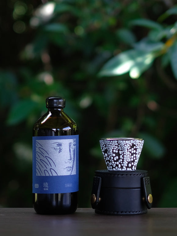 辰巳蒸留所 × 今村能章 / ALCHEMIAE 琉 New Moon GIN × S-presso Cup