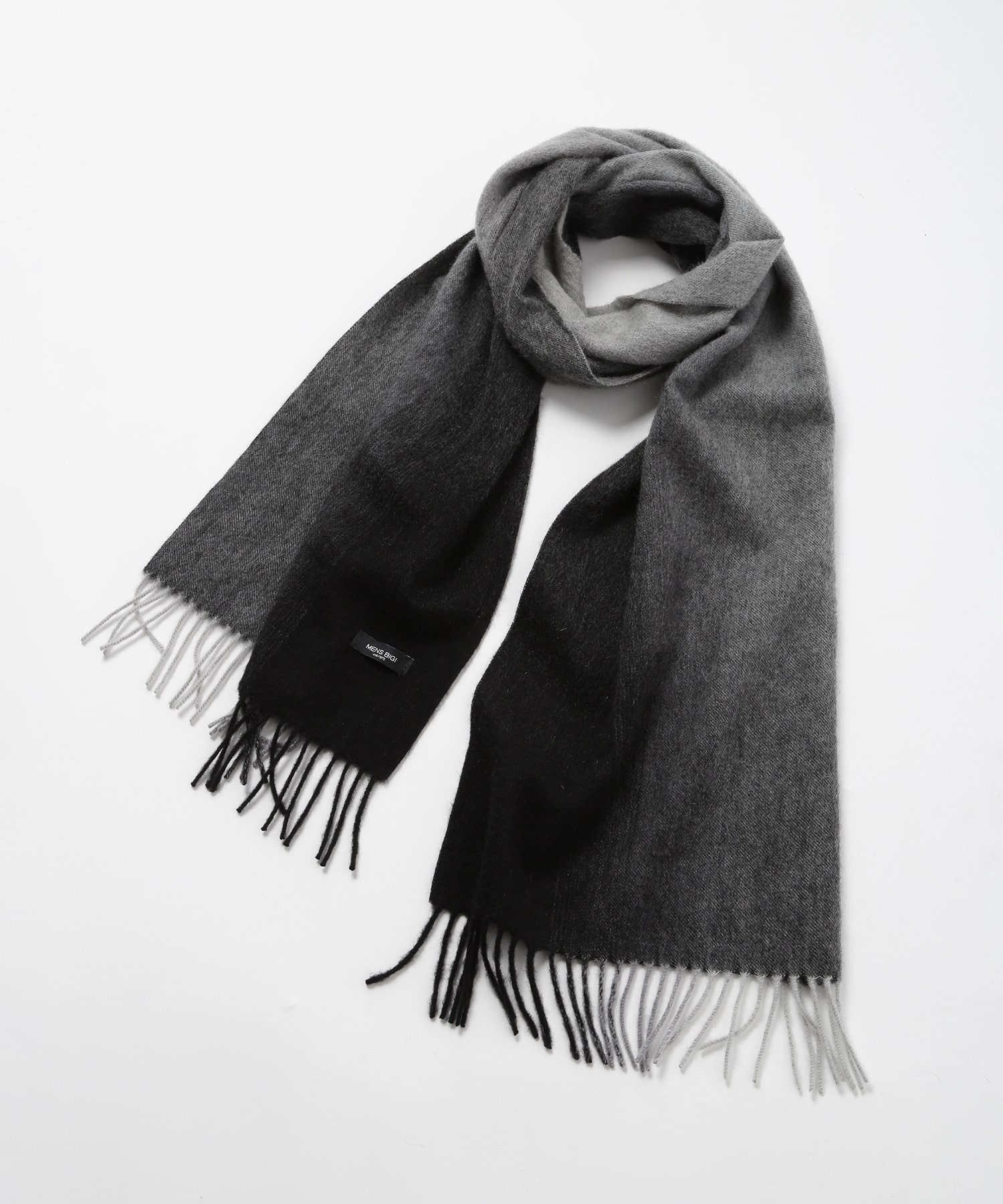 ベビーカシミヤフリンジストール｜メンズファッション通販 MEN'S BIGI