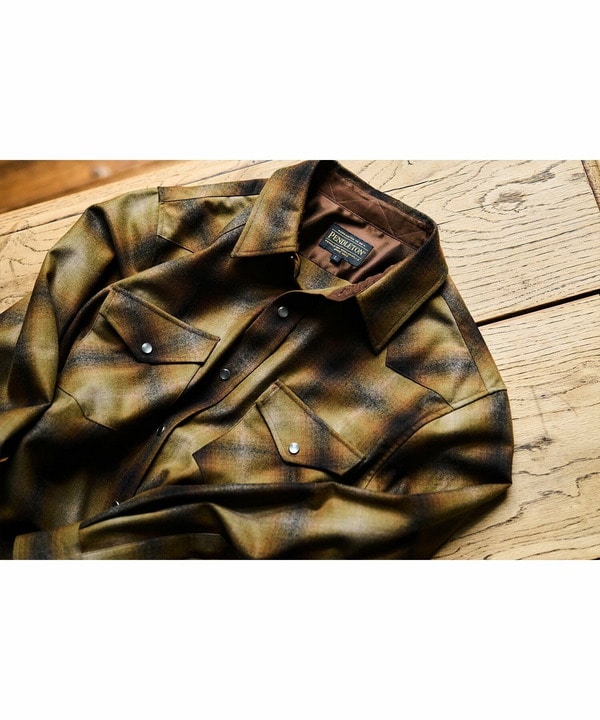 PENDLETON/ペンドルトン】別注オンブレチェックシャツ｜メンズ