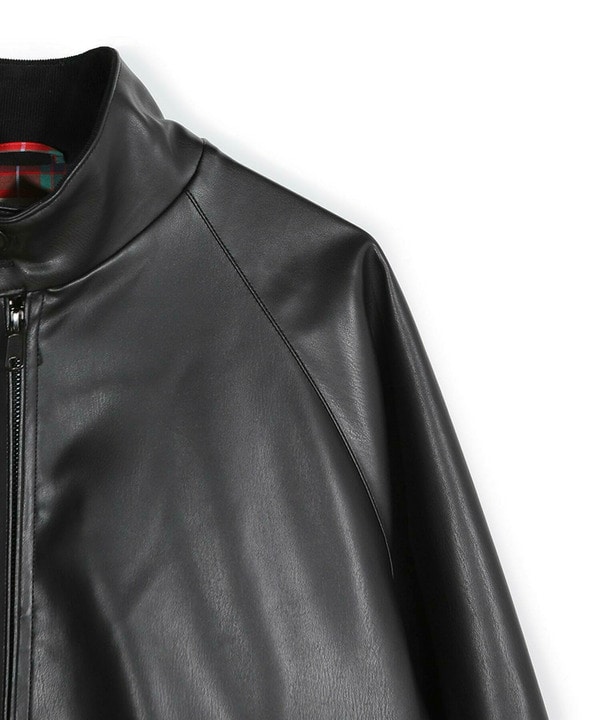 BARACUTA/バラクータ】別注フェイクレザーG9ハリントンジャケット