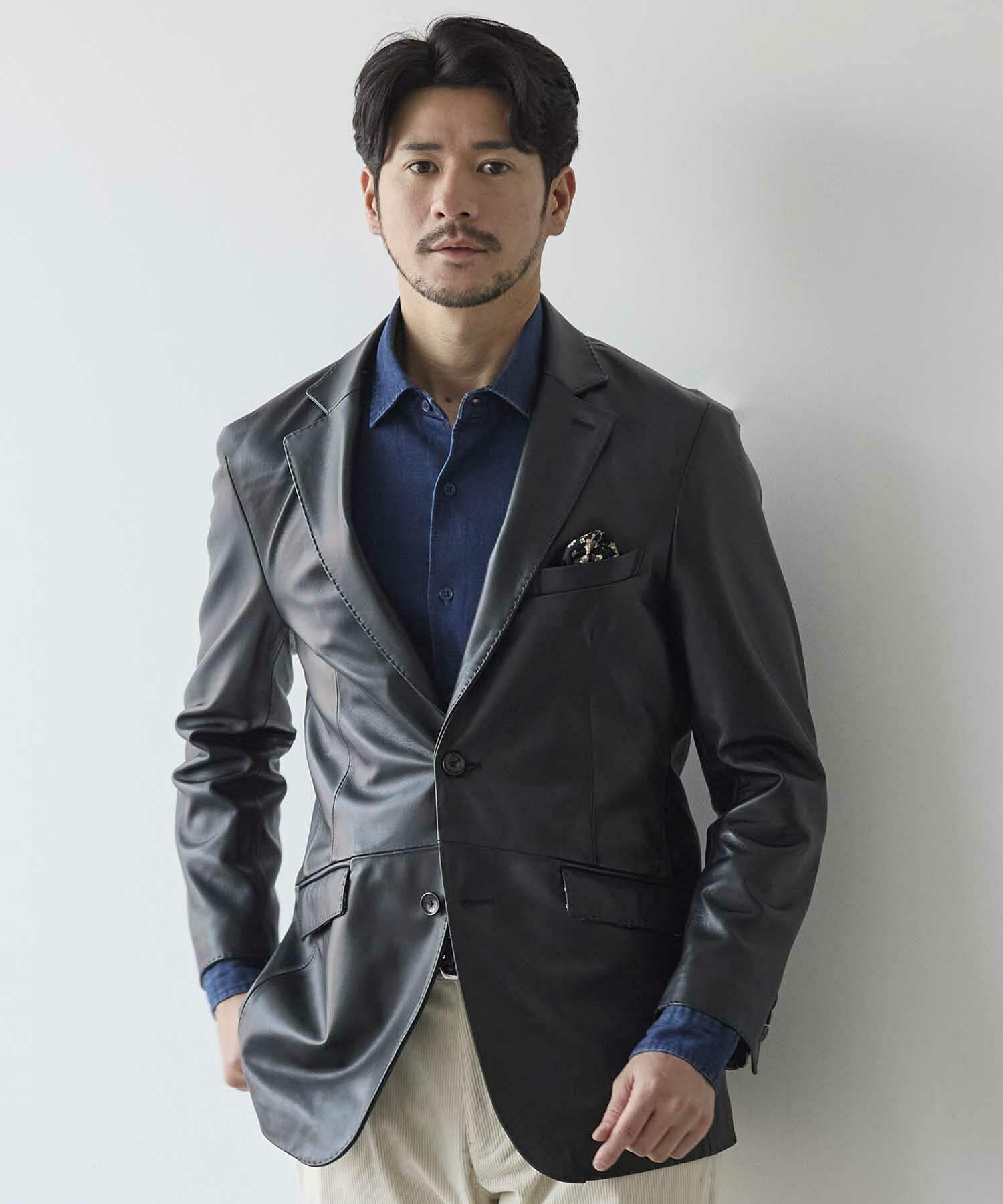 ラムセミネイキッドレザージャケット｜メンズファッション通販 MEN'S