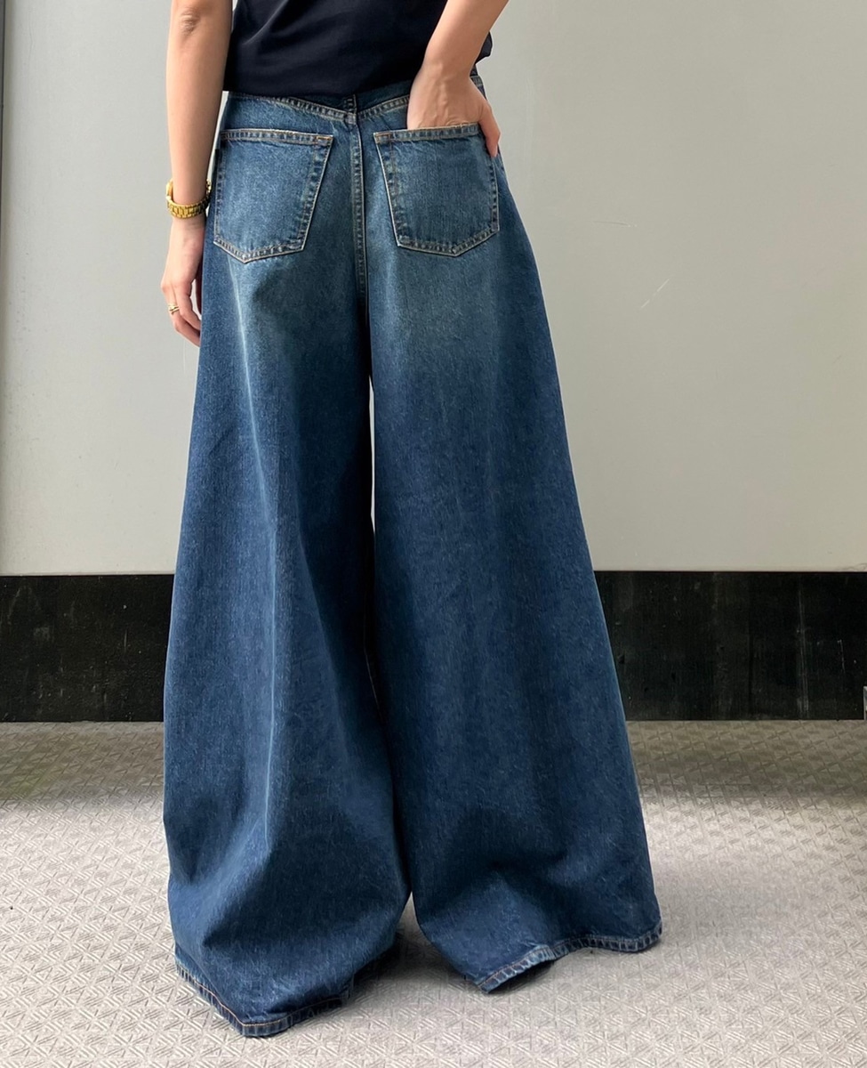 HAIKURE/ハイクル】BIG BETHANY INTENSE BLUE ASIAN FITワイド