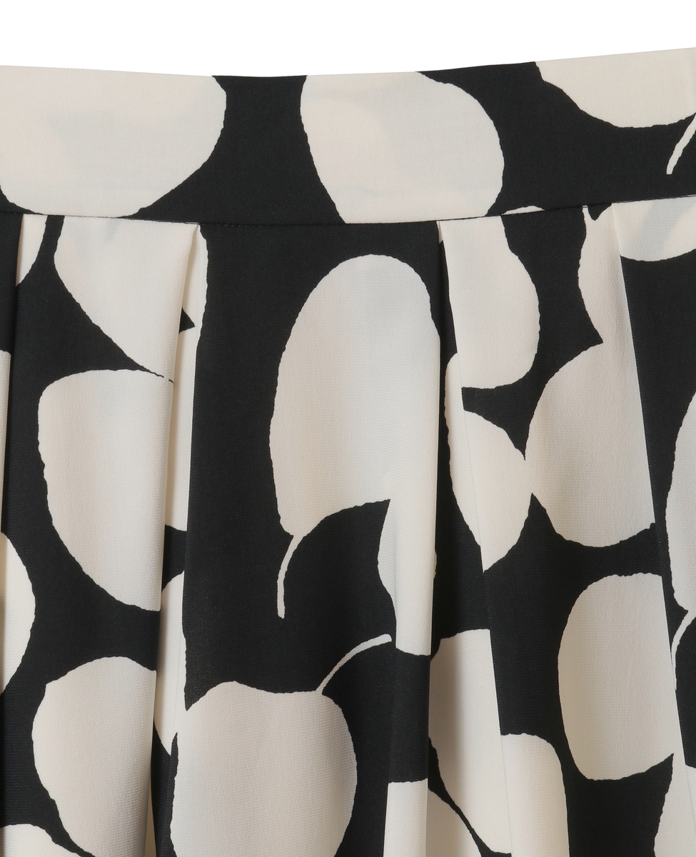 リーフドットプリントスカート（セットアップ可）｜TIARA（ティアラ