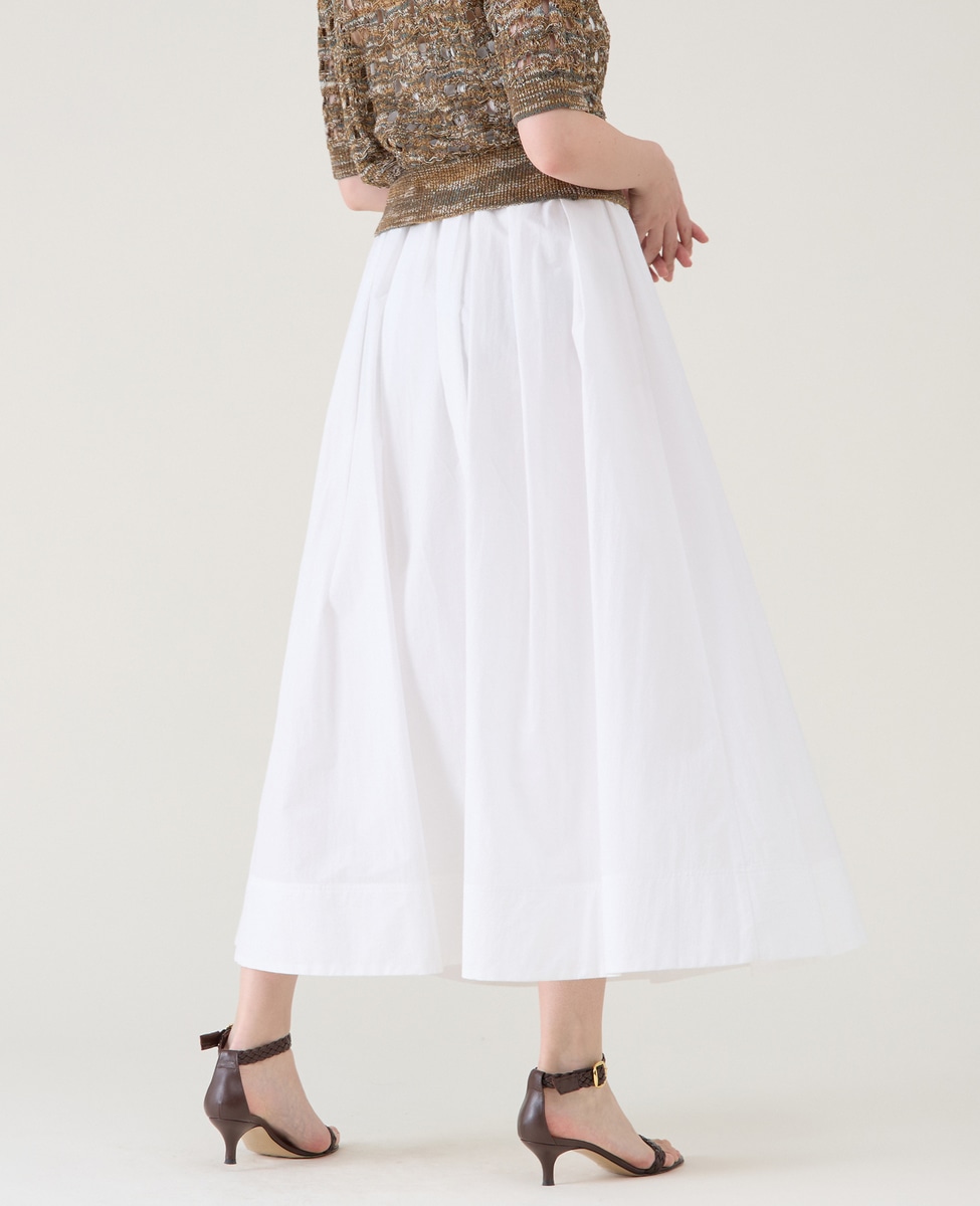 エアリードライタッチフレアスカート（セットアップ可）｜martinique