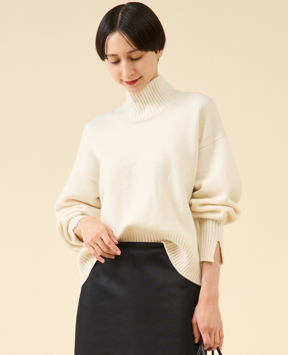 定番》カシミヤミックスウールタートル｜martinique（マルティニーク