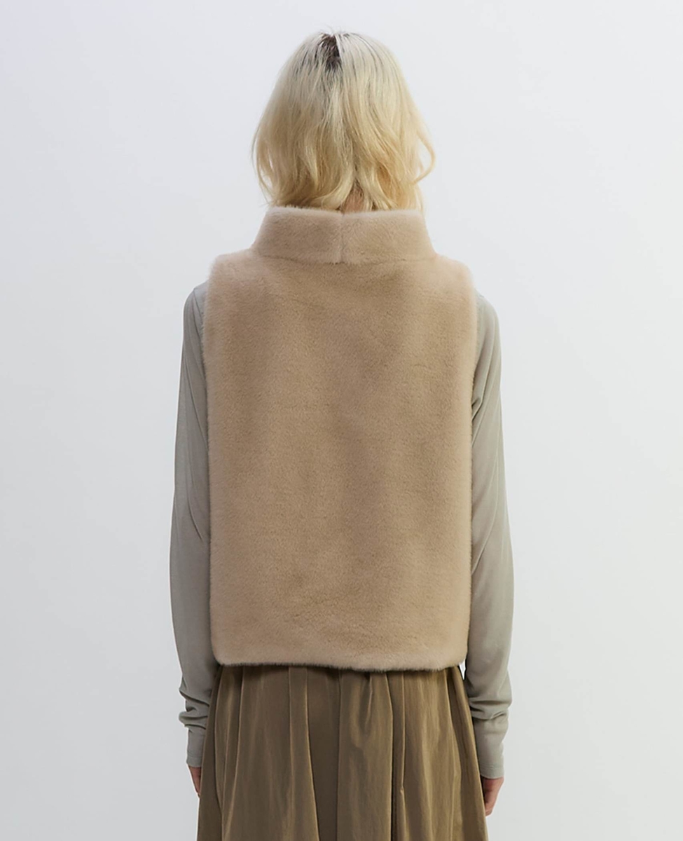 エコファーオフタートルベスト｜PLAIN PEOPLE（プレインピープル