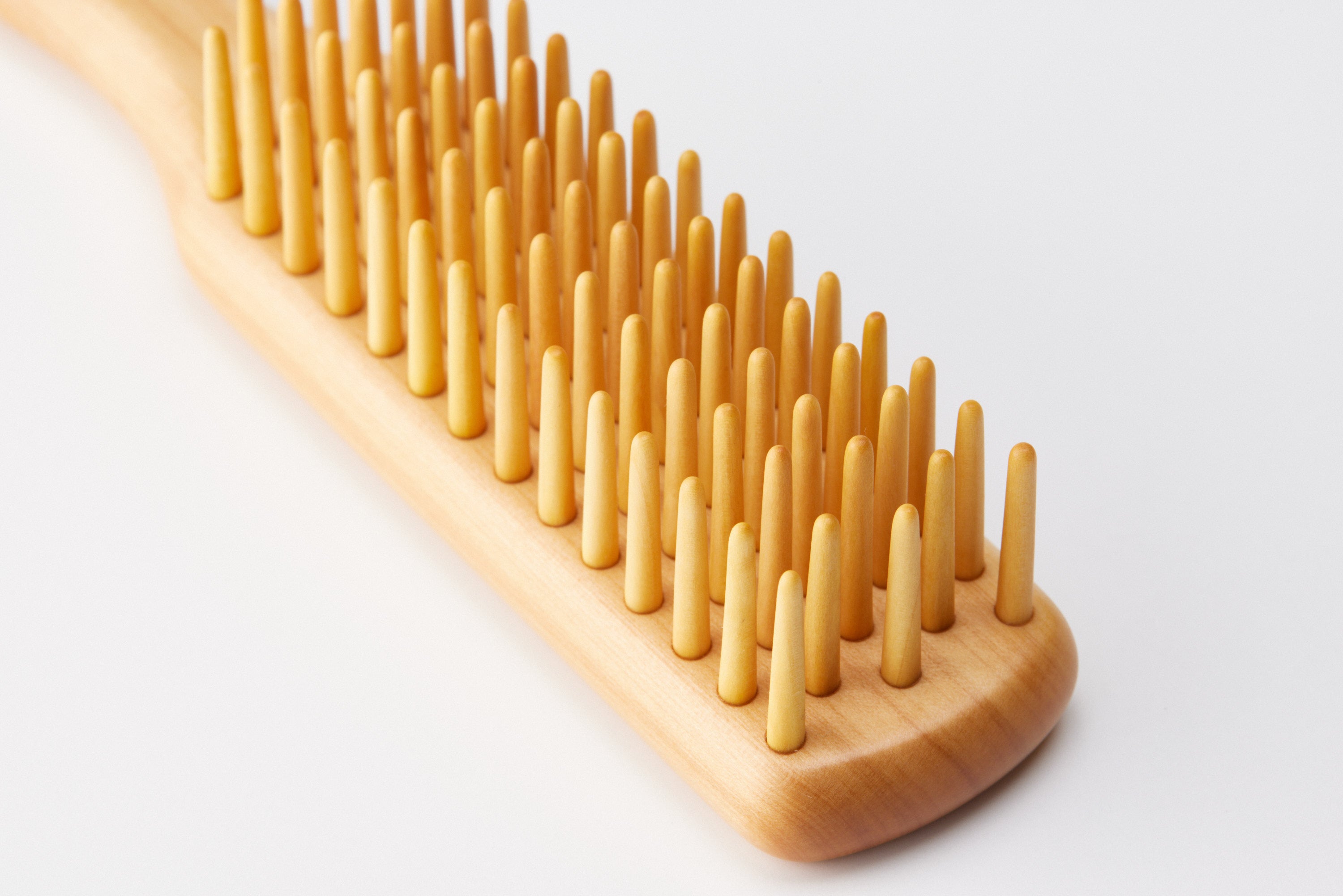 別府つげ工芸 つげブラシ5列 大 – わたしの名品帖