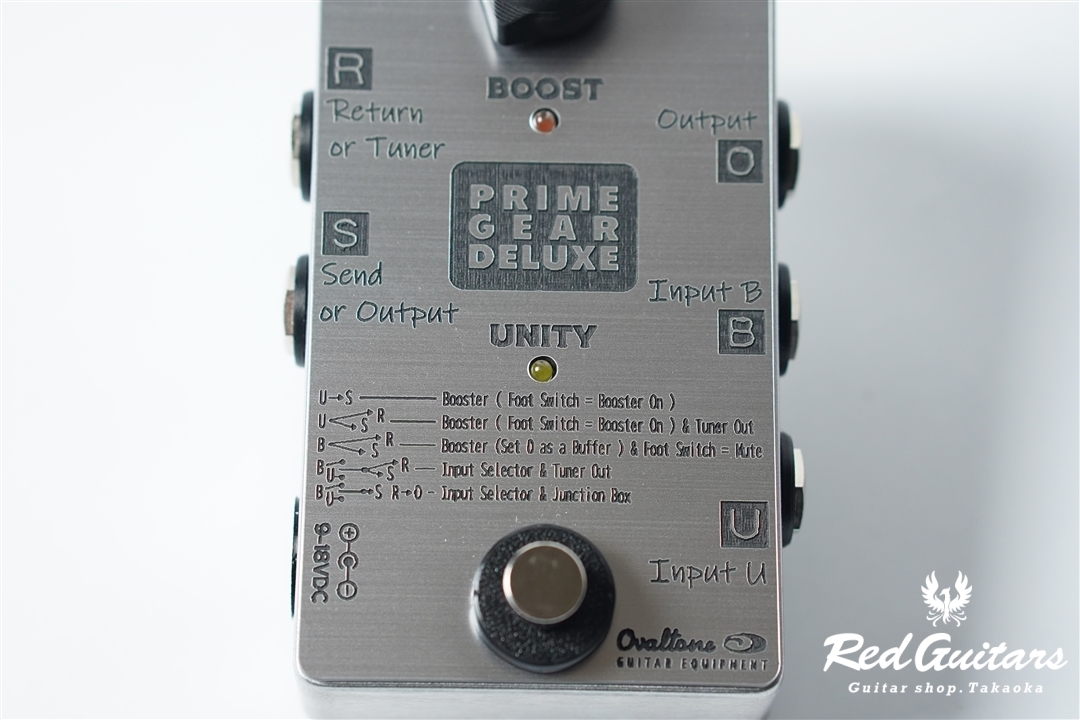 Ovaltone PRIME GEAR DELUXE | Red Guitars Online Store