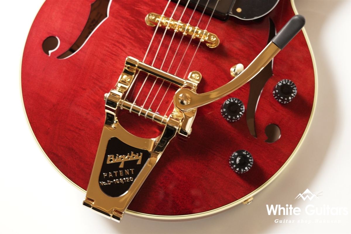 Rozeo Ladybug-CB BG-CTM Bigsby - Wine Red (Lacquer) #RZ0705