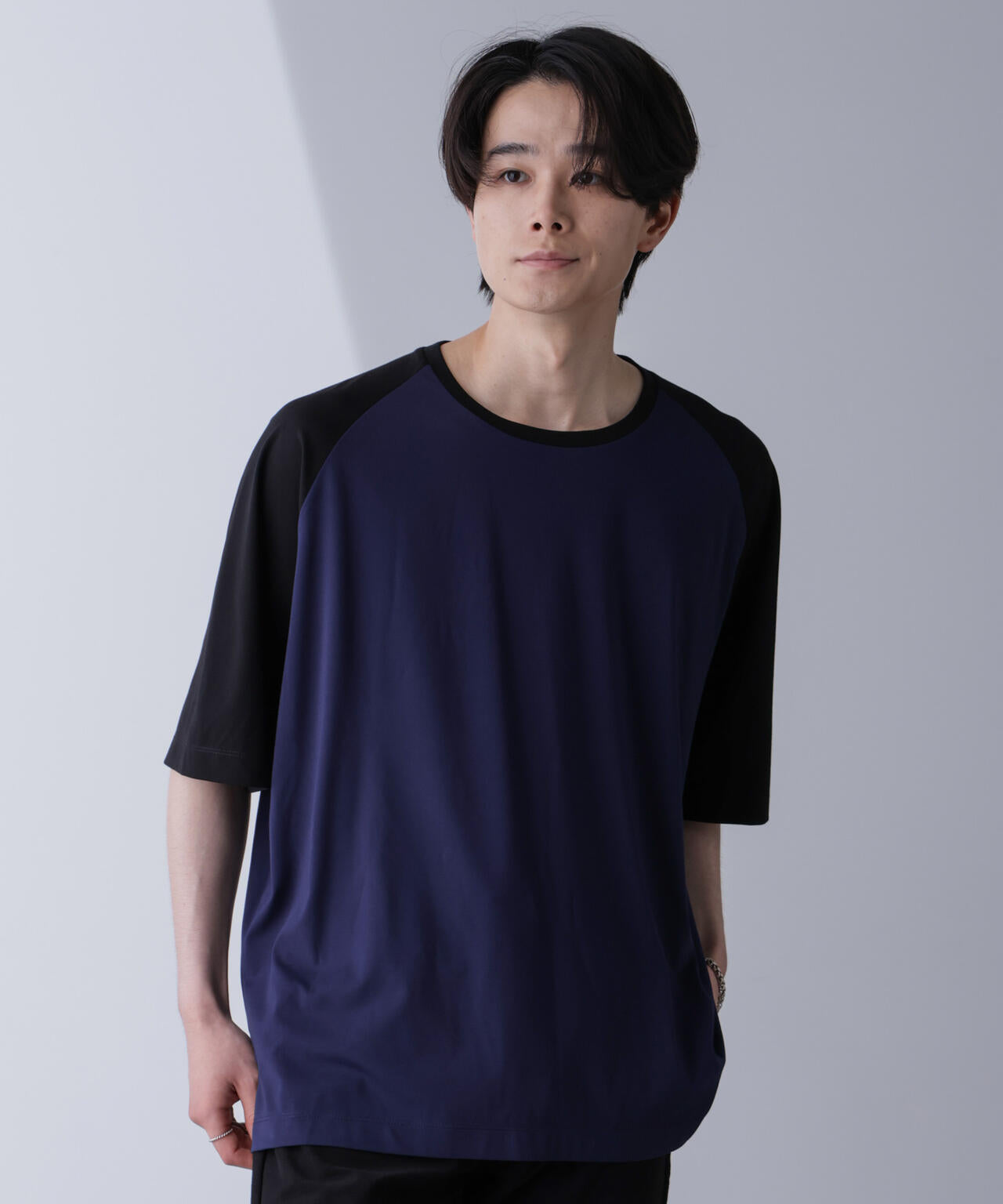 WEB限定 / ワイドシルエット ラグラン Tシャツ 半袖