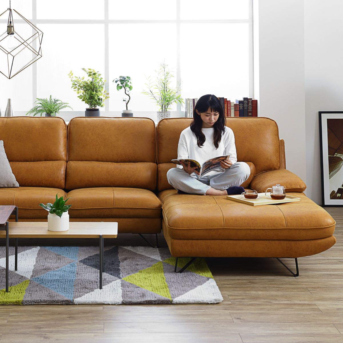 ムラーノ 左スモールカウチソファ 幅240cm ｜ RELAX FORM®/リラックス