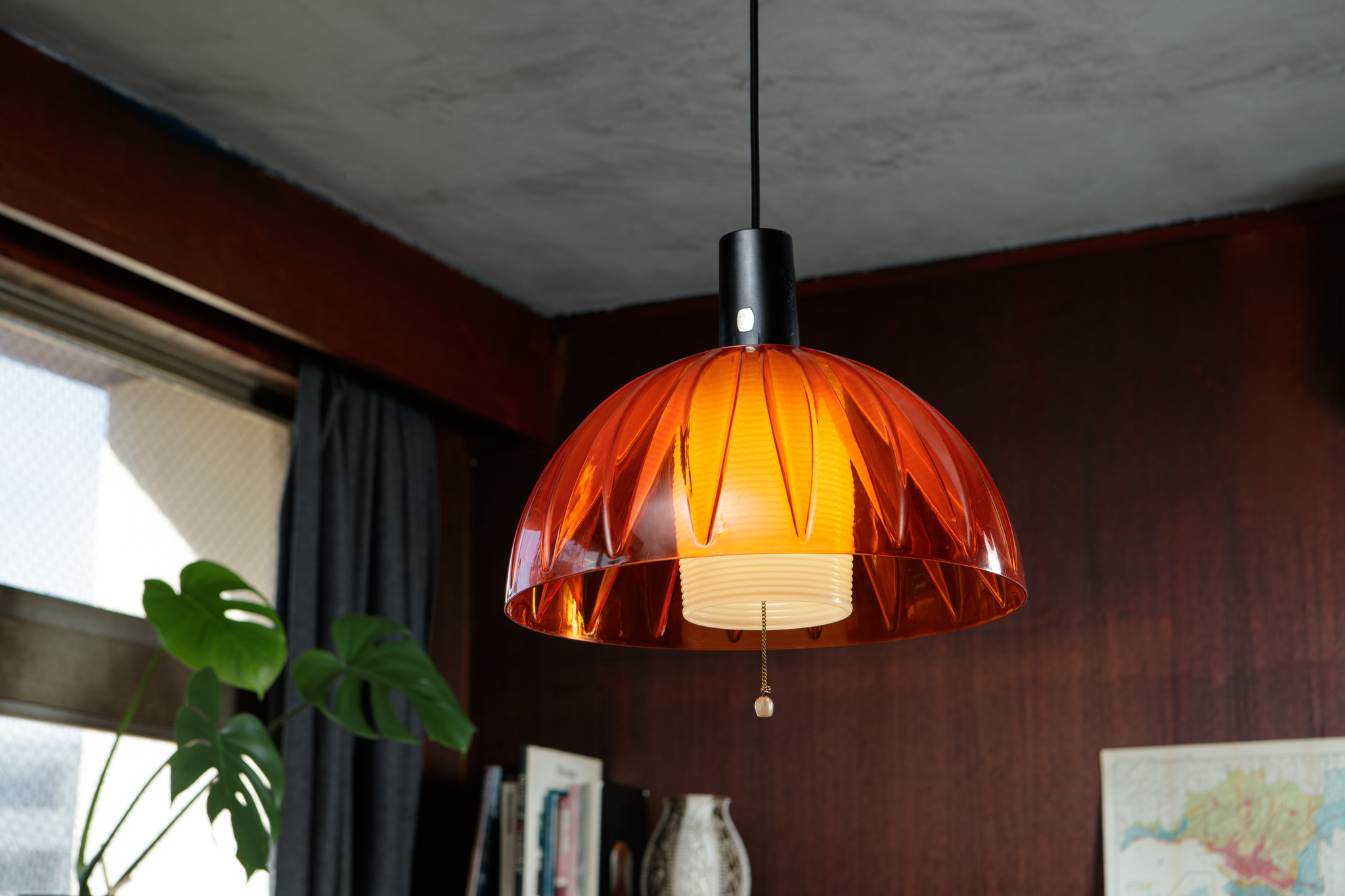 ナショナル レトロペンダントライト クリアオレンジ – store by roovice