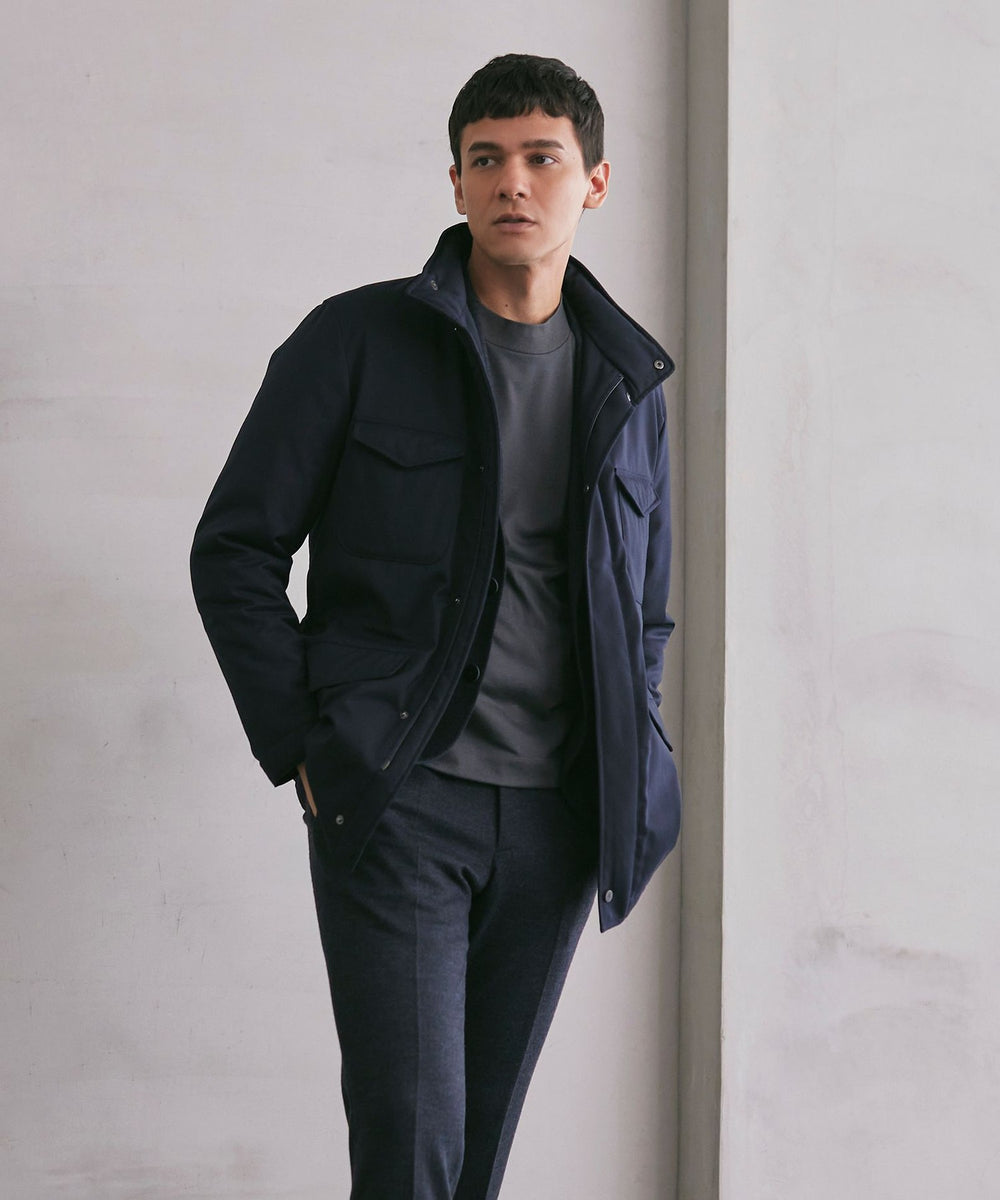 ウール パディングM-65アウターブルゾン(ブルゾン)｜Paul Stuart