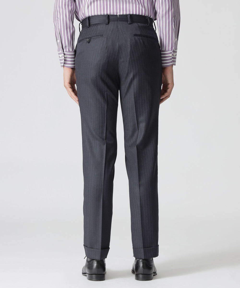 EASTGATE MODEL】カシミヤブレンドストライプスーツ/セットアップ